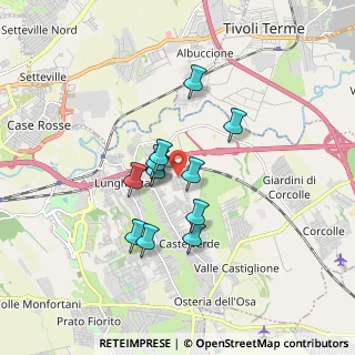 Mappa Via Villalfonsina, 00132 Roma RM, Italia (1.3441666666667)