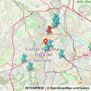 Mappa Piazza Bainsizza, 00195 Roma RM, Italia (4.24)