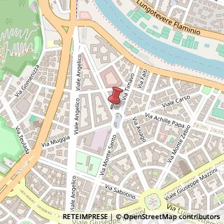 Mappa Via Filippo Corridoni, 4, 00195 Roma, Roma (Lazio)