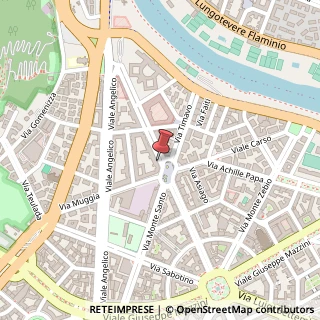 Mappa Via Filippo Corridoni, 1, 00195 Roma, Roma (Lazio)