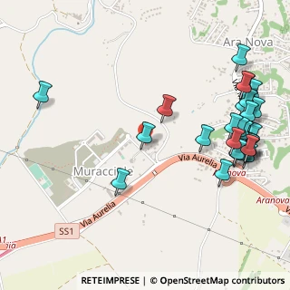 Mappa Via C. Anfosso, 00054 Fiumicino RM, Italia (0.71111)