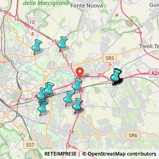 Mappa Via Palata, 00155 Roma RM, Italia (4.2145)