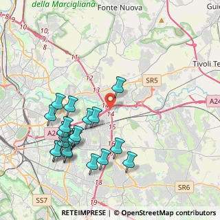 Mappa Via Palata, 00155 Roma RM, Italia (4.6585)