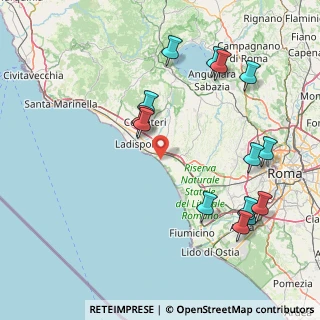 Mappa Via della Torre di Palidoro, 00050 Fiumicino RM, Italia (19.63786)