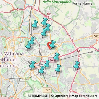 Mappa 00158 Roma RM, Italia (3.84308)