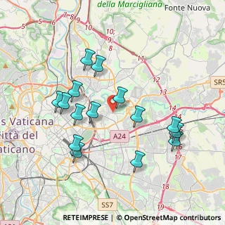 Mappa 00158 Roma RM, Italia (3.934)