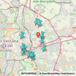 Mappa 00158 Roma RM, Italia (4.00583)