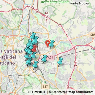 Mappa 00158 Roma RM, Italia (3.80059)