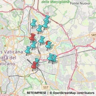 Mappa 00158 Roma RM, Italia (3.43615)