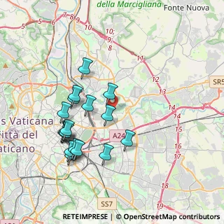 Mappa 00158 Roma RM, Italia (3.94647)
