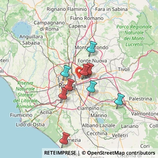 Mappa 00158 Roma RM, Italia (16.97727)