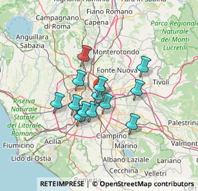 Mappa 00158 Roma RM, Italia (10.37923)