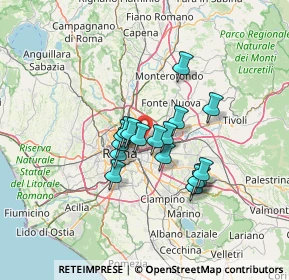 Mappa 00158 Roma RM, Italia (10.21)