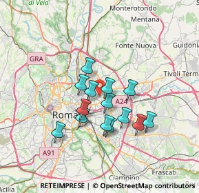 Mappa 00158 Roma RM, Italia (5.65929)