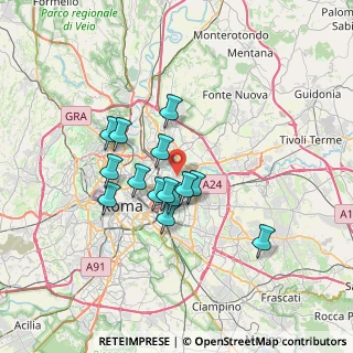 Mappa 00158 Roma RM, Italia (5.73714)
