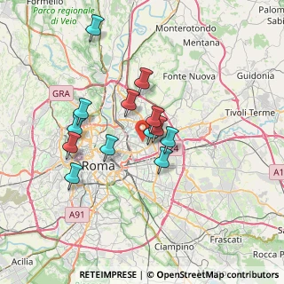Mappa 00158 Roma RM, Italia (6.14077)