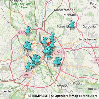 Mappa 00158 Roma RM, Italia (6.22471)