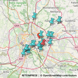 Mappa 00158 Roma RM, Italia (6.79944)