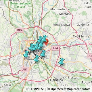 Mappa 00158 Roma RM, Italia (5.85538)
