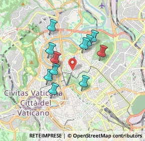 Mappa Via Giuseppe de Notaris, 00197 Roma RM, Italia (1.55273)