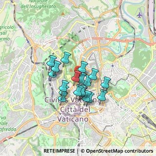 Mappa Via di Santa Lucia, 00195 Roma RM, Italia (1.3135)