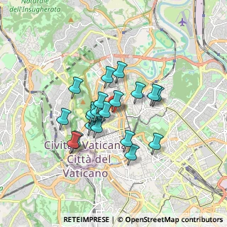 Mappa Via Ederle Carlo, 00195 Roma RM, Italia (1.395)