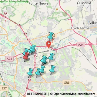 Mappa Via Cesare Cipolletti, 00155 Roma RM, Italia (4.32231)