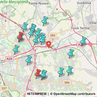 Mappa Via Cesare Cipolletti, 00155 Roma RM, Italia (4.7655)