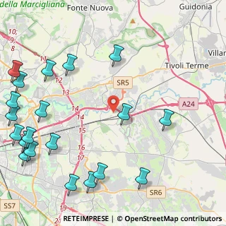 Mappa Via Cesare Cipolletti, 00155 Roma RM, Italia (6.655)