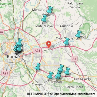 Mappa Via Cesare Cipolletti, 00155 Roma RM, Italia (11.5505)
