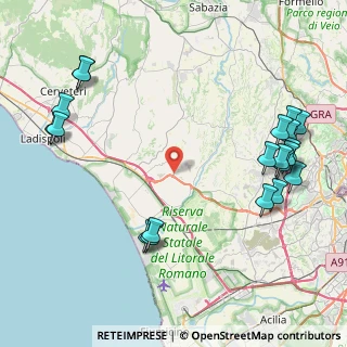 Mappa Via Triei, 00050 Fiumicino RM, Italia (11.412)