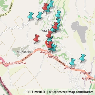 Mappa Via Triei, 00050 Fiumicino RM, Italia (0.9145)