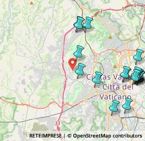 Mappa Via del Monte della Capanna, 00168 Roma RM, Italia (5.933)