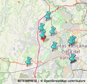 Mappa Via del Monte della Capanna, 00168 Roma RM, Italia (4.21273)