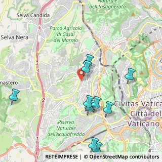Mappa Via Gabriele Paleotti, 00168 Roma RM, Italia (2.37182)