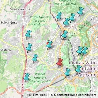 Mappa Via Gabriele Paleotti, 00168 Roma RM, Italia (2.58133)