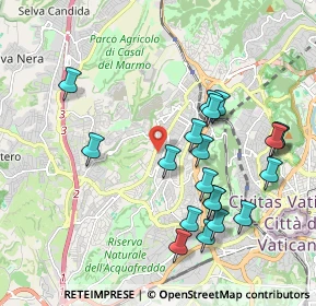 Mappa Via Gabriele Paleotti, 00168 Roma RM, Italia (2.172)