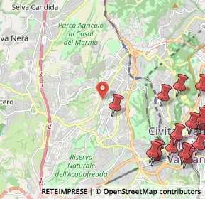 Mappa Via Gabriele Paleotti, 00168 Roma RM, Italia (3.46688)