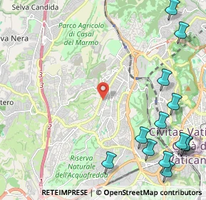 Mappa Via Gabriele Paleotti, 00168 Roma RM, Italia (3.32077)