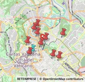 Mappa Via Francesco Jacovacci, 00197 Roma RM, Italia (1.43909)
