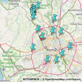 Mappa Parco Lineare Ciclopedonale Monte Ciocci- Monte Mario, 00168 Roma RM, Italia (10.217)