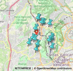 Mappa Via Diano Marina, 00168 Roma RM, Italia (1.44067)
