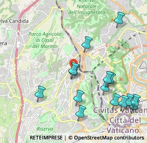 Mappa Via Diano Marina, 00168 Roma RM, Italia (2.48733)