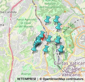 Mappa Via Diano Marina, 00168 Roma RM, Italia (1.27733)