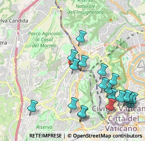 Mappa Via Diano Marina, 00168 Roma RM, Italia (2.5425)