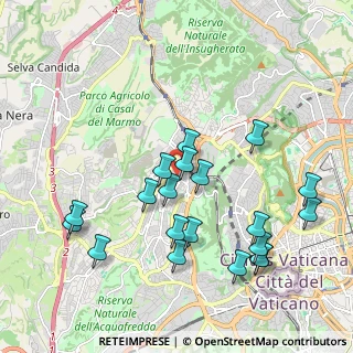 Mappa Via Diano Marina, 00168 Roma RM, Italia (2.2105)
