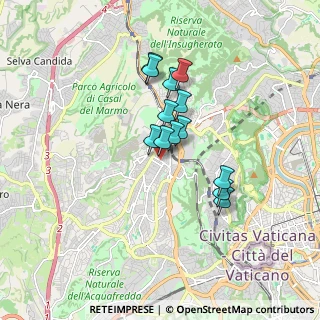 Mappa Via Diano Marina, 00168 Roma RM, Italia (1.37154)
