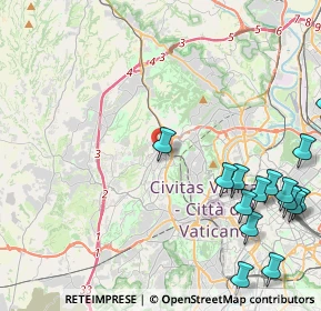 Mappa Via Diano Marina, 00168 Roma RM, Italia (6.20133)