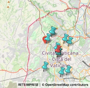 Mappa Via Diano Marina, 00168 Roma RM, Italia (3.495)