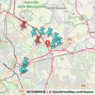 Mappa Grande Raccordo Anulare, 00131 Roma RM, Italia (3.69727)